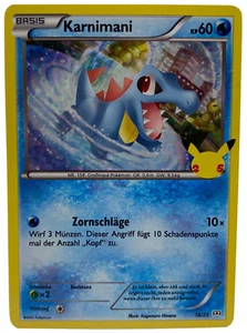Pokemon Karnimani 18/25 DE Holo McDonalds 25th Anniversary 2021 - Bild 1 von 3