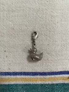Pilgrim Charm Duck Bird Silver Danish Jewelry Jewelry - Picture 1 of 5