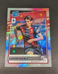 Aaron Hickey 2020-21 Panini Chronicles Donruss Rated Rookie RC PURPLE ASTRO HOLO - Bild 1 von 2