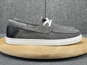 LUKEES by MUK LUKS Cruise Voyage Men's Size 10 Boat Shoes Grey Black Sneakers - Bild 1 von 10