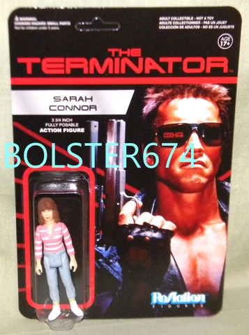 SARAH CONNOR Terminator ReAction Super7 Retro 3.75" Action Figure Funko Cover