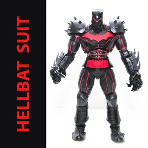 2021 McFarlane Toys DC Multiverse HELLBAT SUIT BATMAN 7.75" Action Figure Loose - Picture 1 of 13