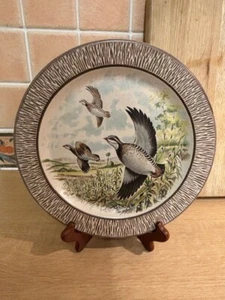 Purbeck Pottery Plate - Game Bird - 10.5 Inch - Picture 1 of 9