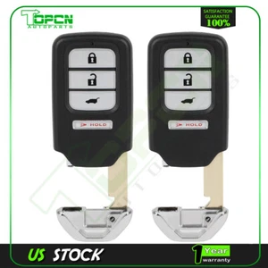 2 For Honda CR-V 2015 2016 Keyless Entry Remote Control Car Key Fob 4 Buttons - Picture 1 of 6