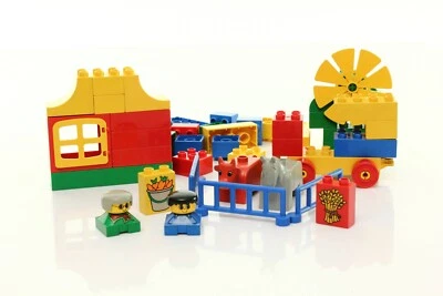 Lego DUPLO Basic Set 2394 Bauernhof Eimer 100% komplett Vintage selten 1994 - Bild 1 von 4