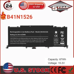 ✅B41N1526 Battery For Asus ROG Strix GL502 GL502V GL502VS DB71 GL502VM 67Wh - Picture 1 of 12