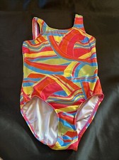 GK Elite Girls Gymnastics Leotard Size Youth Large