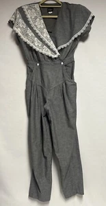 80er Jahre Bubble Anzug Overall 80s Vintage Selten 80’s Party - Bild 1 von 10
