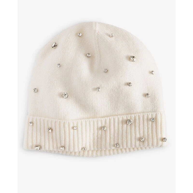 [Charter Club] Cashmere Embellished Cuffed Beanie - New - Released 2024 - Изображение 1 из 1