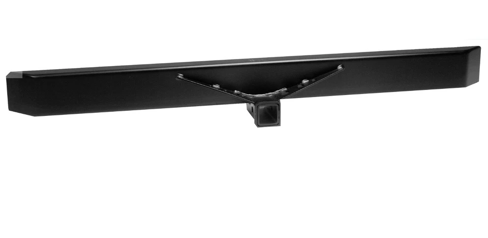 Warrior 495 Rear Bumper with Tow Hitch Receiver for 97-06 Wrangler TJ and LJ - Imagem 1 de 1