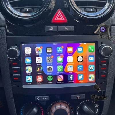 CAM+ Android 15 Für Opel Astra H Corsa C/D Vectra C Zafira Autoradio GPS 2+64GB - Bild 1 von 4