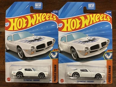 '73 PONTIAC FIREBIRD 白色 2025 风火轮 #230 Muscle Mania #8(大量 2) — 第 1/4 张图片
