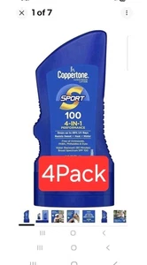 Coppertone Body Sunscreen SPF 100 Lotion3 oz Travel Size 4Pack Exp 9/25 - Picture 1 of 8