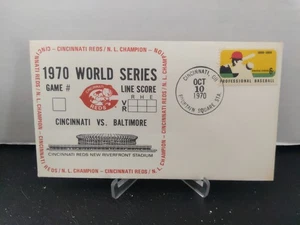 1970 CINCINNATI REDS FIRST DAY COVER WORLD SERIES - Picture 1 of 1