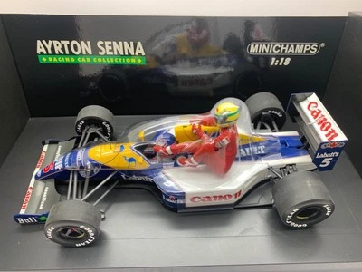 MINICHAMPS WILLIAMS RENAULT FW14 BRITISH GP 1991 MANSELL & SENNA 540 911805 1/18 - Image 1 of 4