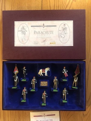 Regimiento de Paracaidistas Gran Bretaña 10 Piezas Nº Limitado 5190 #3133/6000 50th Foto 1 de 4