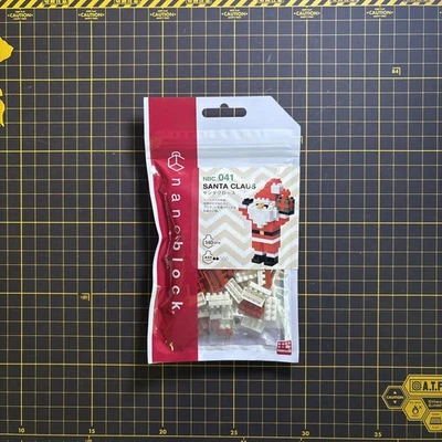 Nanoblock Santa Claus NBC_041 Christmas over 140 pieces Brand New - Image 1 of 2
