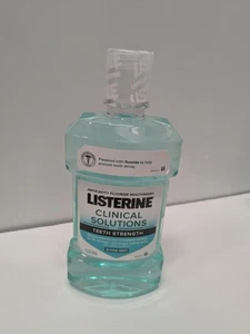 Listerine Clinical Solutions Mouthwash Alpine Mint 1L - Teeth Strength - Picture 1 of 12