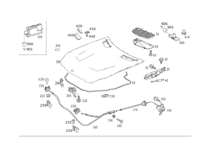Sensor de calidad del aire original Mercedes-Benz 211-830-04-72 Foto 1 de 2