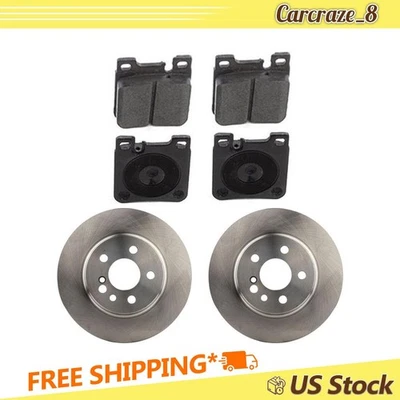 Kit Pastillas Freno Trasero y Rotores Mercedes-Benz S500 5.0L 1994-1999 2005 Foto 1 de 4