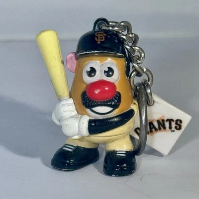 Mr. Potato Head Keychain San Francisco Giants MLB Hasbro 2013 2" Figure - Image 1 of 4