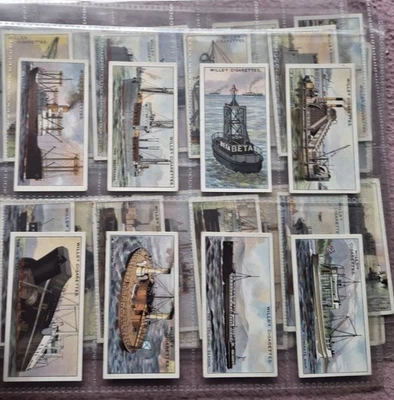 COMPLETE SET - WILLS - STRANGE CRAFT   GD - Image 1 of 4