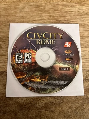 Cub City Rome Pc Cd-ROM Video Game E-Everyone Replacement Disc (Disc 2 Only)  - Image 1 of 4