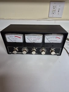 Vintage Para Dynamics PDC 600 RF Analog Power Scanner Schwarz Modulation SWR Meter - Bild 1 von 9