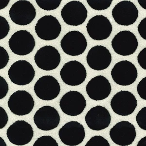 Buttons Black Regal Fabric - Picture 1 of 4