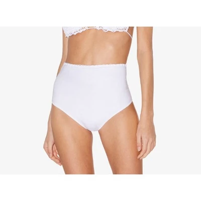 $335 La Perla High Waist Brief Bikini Bottom Etoile White Bathing Suit Sz US M  - Image 1 of 4