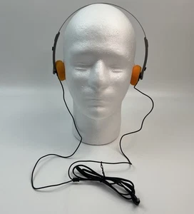 Panasonic EAH-S10  Vintage Headphones Wired Made in Japan New Orange Foam Pads! - Picture 1 of 8