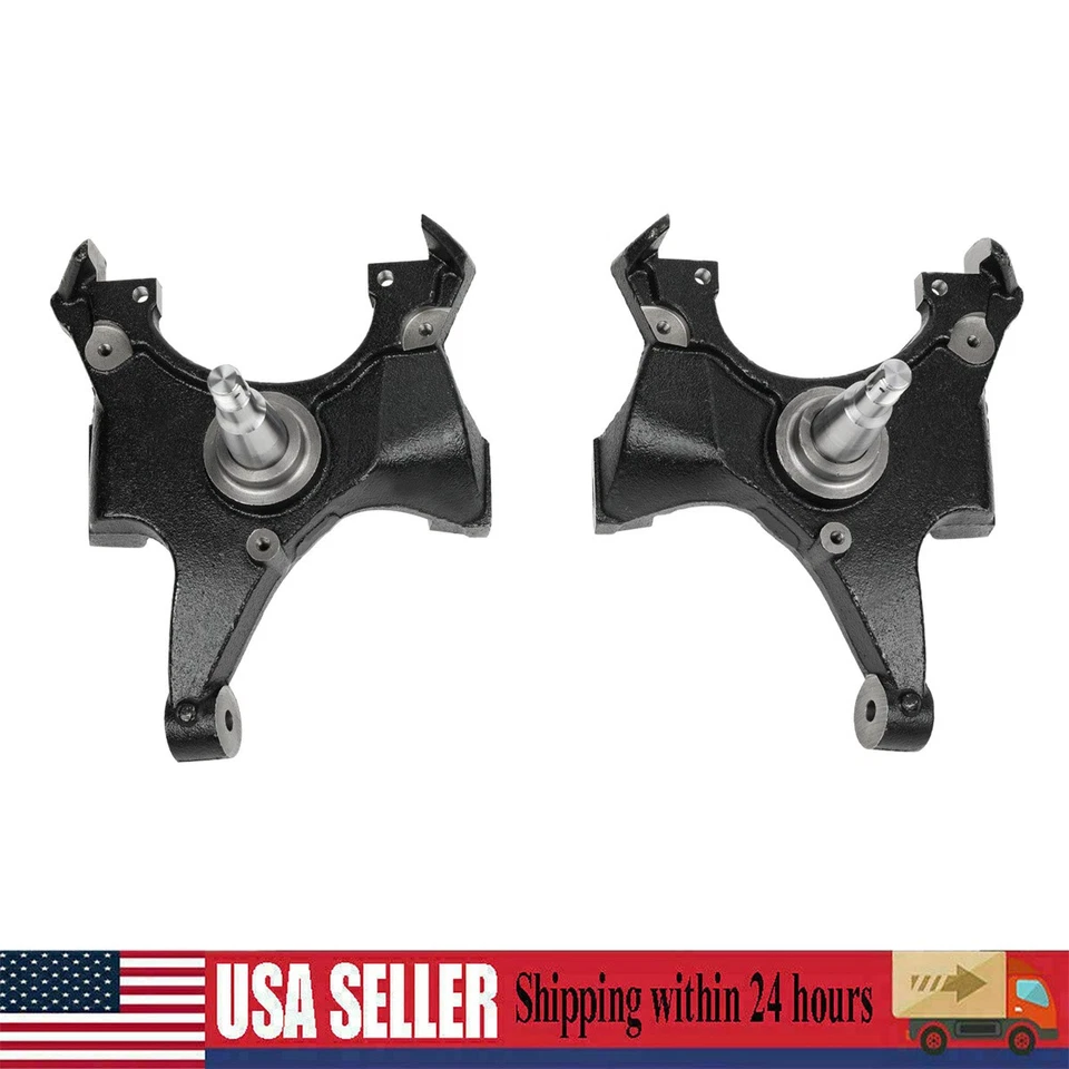 Steering Knuckle For Chevy GMC C1500 C2500 Tahoe Yukon 2WD GEARZAAR Direct Fit Foto 1 de 4