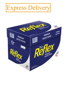 Reflex A4 Copy Paper Total 2500 Pages 5 x Reams 80Gsm 500 Per Ream - Picture 1 of 2