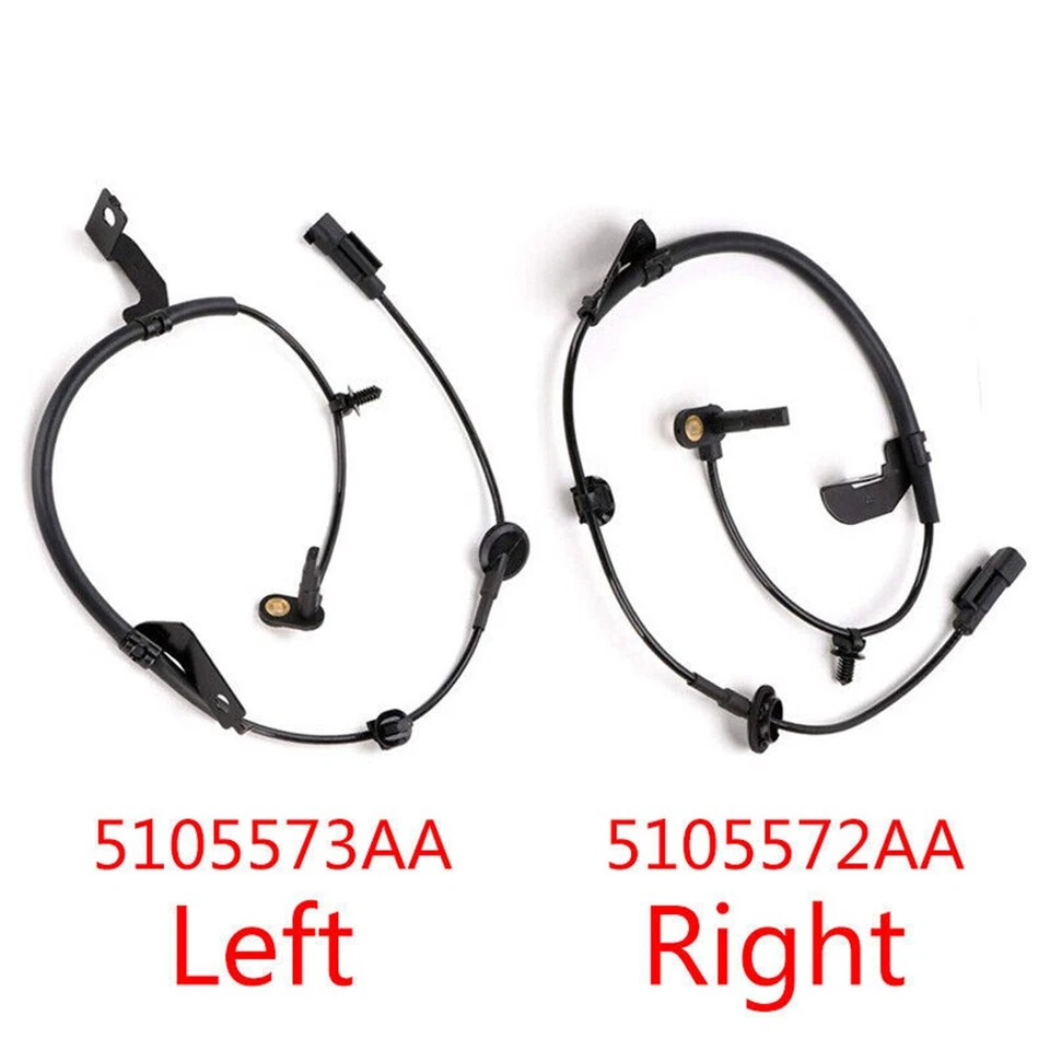 2PCS New ABS Wheel Speed Sensor 5105573AA For Jeep Compass Patriot Dodge Caliber Foto 1 de 4
