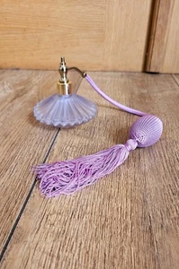 Vintage Art Deco Parfum Zerstäuber Flieder  - Bild 1 von 4