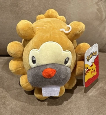 Nuevo peluche Jazwares 2023 Pokémon Bidoof 8 pulgadas Foto 1 de 4