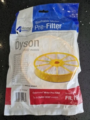 Washable Pre Motor Foam Filter For Dyson DC07 Vacuum Cleaners - Image 1 of 2