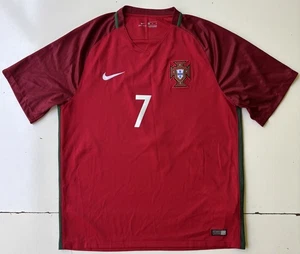 Maglia Home 2016-17 NIKE Portogallo Cristiano Ronaldo Stadium Uomo XL 724620 687 - Foto 1 di 11