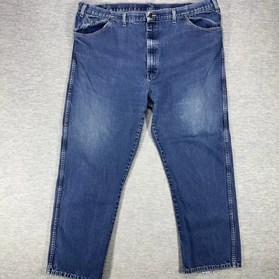 Dickies Jeans Mens 44x32 Blue Workwear Denim Durable Classic Fit - Image 1 of 4