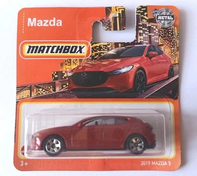 Matchbox 1:64 ©2021 Mazda3 '19 Hatchback rot GKM51 MB1219 NEU OVP - Bild 1 von 4