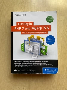 Einstieg In PHP 7 und MySQL 5.6 Thomas Theis Rheinwerk 11.Auglage - Bild 1 von 3
