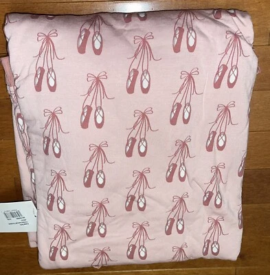 Pantalones Kickee Bambú Niña Bebé Rosa Ballet Volantes Doble Capa Manta Nuevo Foto 1 de 4