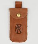 Vintage Hohner Emblem Harmonica Leather Belt Pouch Case