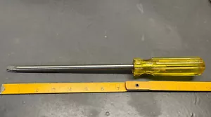 Vintage Amalite P4 Phillips Screwdriver! 8” shank! Great Shape! USA! - Picture 1 of 7