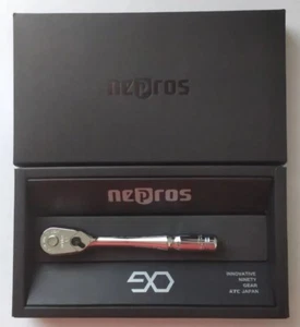 NEPROS 1/4" RATCHET HANDLE (90 GEARS) NBR290 - Picture 1 of 2