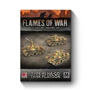 Flames of War Type 95 Ha-Go Light Tank Platoon (x3) - Picture 1 of 5