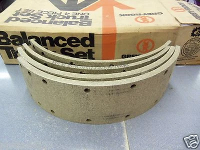 NOS Grey-Rock BT-2157-D 4 Piece Balanced Brake Lining Set FREE Ship!! - Imagem 1 de 2