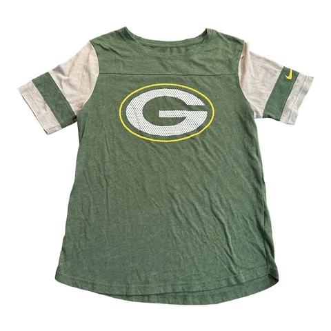 Green Bay Packers Nike Dri-FIT Team Logo T-Shirt Women's Size L Green Cover