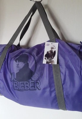 JUSTIN BIEBER SPORTTASCHE NYLON LILA