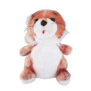 Vtg 1981 Hallmark Shirt Tales Kitty Cat Tiger Plush Stuffed Animal Toy - Picture 1 of 3